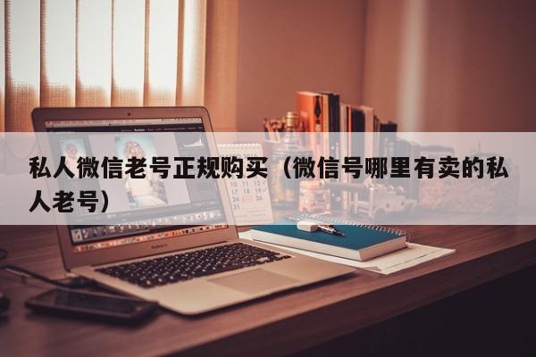 私人微信老号正规购买（微信号哪里有卖的私人老号）